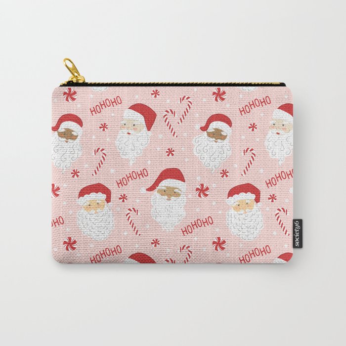 Peppermint Santas Carry All Pouch Gallery Image 1