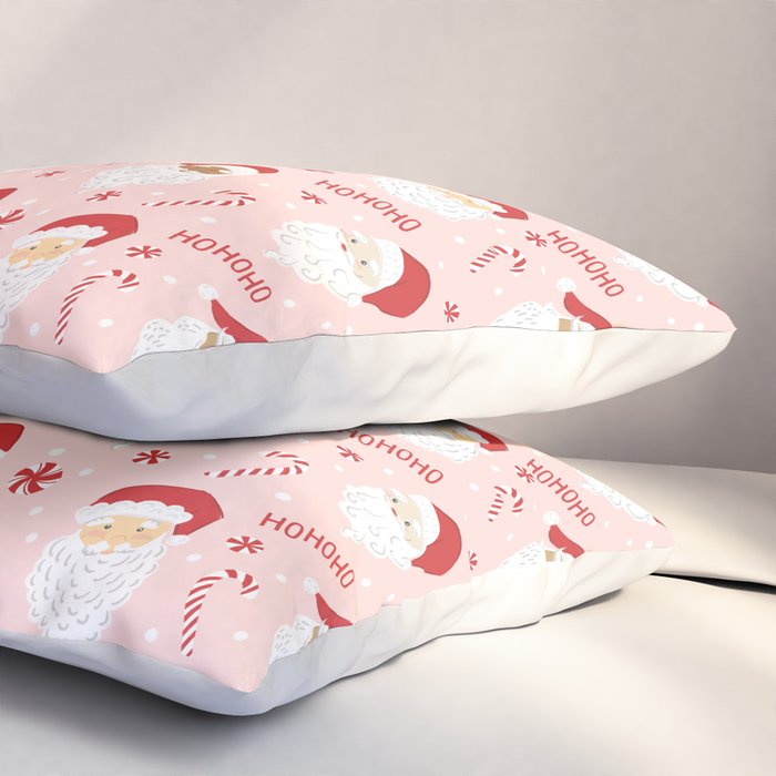 Peppermint Santas Pillow Sham Gallery Image 3