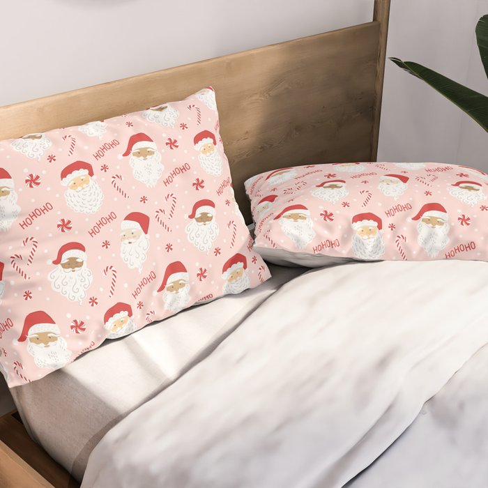 Peppermint Santas Pillow Sham Gallery Image 2