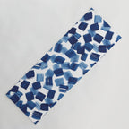 Indigo Brush Strokes | No.1 Yoga Mat Gallery Image 1