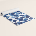 Indigo Brush Strokes | No.1 Yoga Mat Gallery Image 2