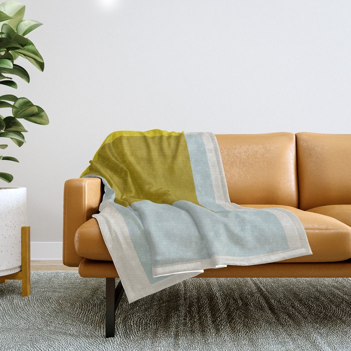 Overlapping colors 2 Throw Blanket Gallery Image 1