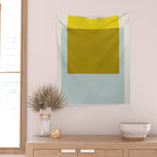 Overlapping colors 2 Wall Tapestry Gallery Image 2