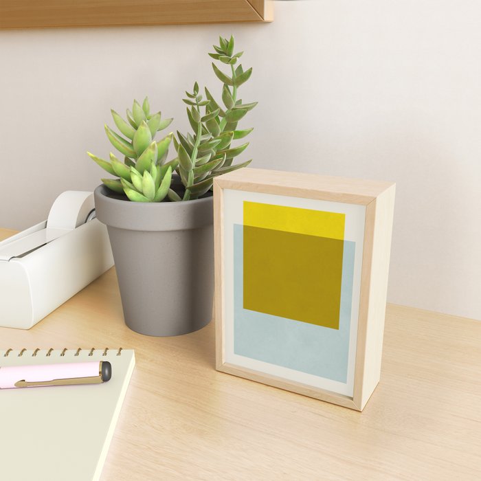 Overlapping colors 2 Mini Art Print Gallery Image 2