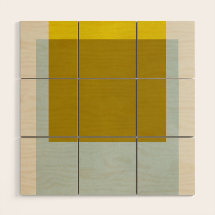 Overlapping colors 2 Wood Wall Art Gallery Image 1