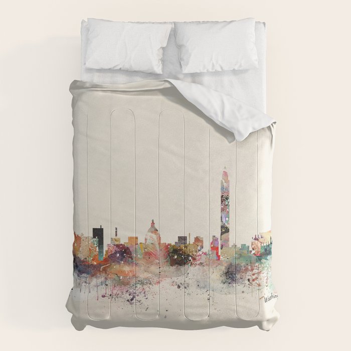 washington dc skyline Comforter Gallery Image 6