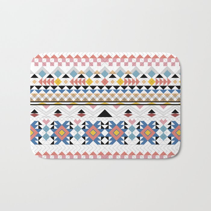 Modern Tribal G Bath Mat Gallery Image 1
