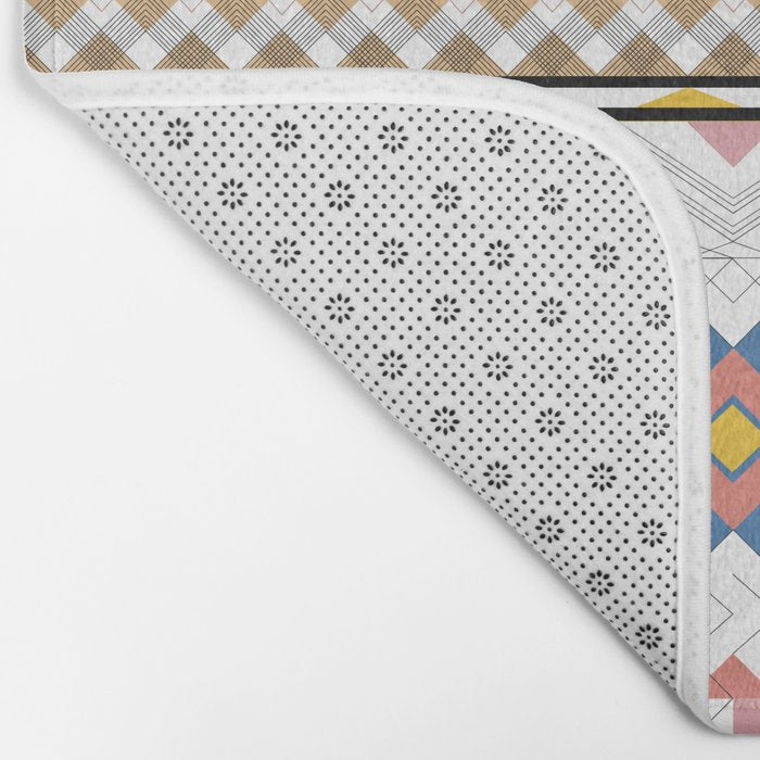 Modern Tribal G Bath Mat Gallery Image 2
