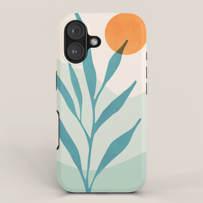 Sage Sunset Scene iPhone Case Gallery Image 1