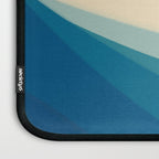 Abstract colorful landscape with wavy sea and sun Laptop Sleeve Gallery Image 3