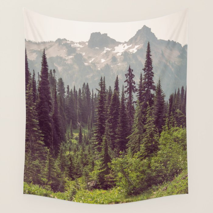 Faraway - Wilderness Nature Photography Wall Tapestry Gallery Image 4