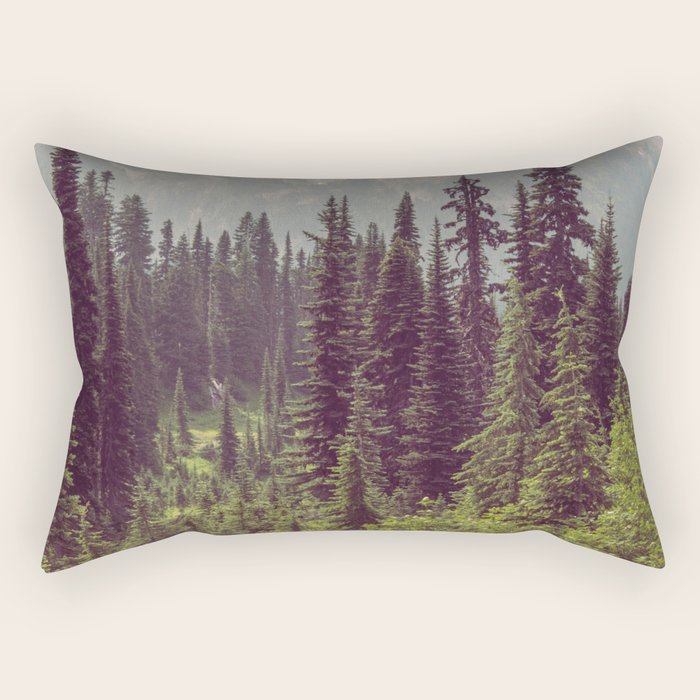 Faraway - Wilderness Nature Photography Rectangular Pillow Gallery Image 2