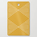 Geo (Yellow) Cutting Board Gallery Image 1