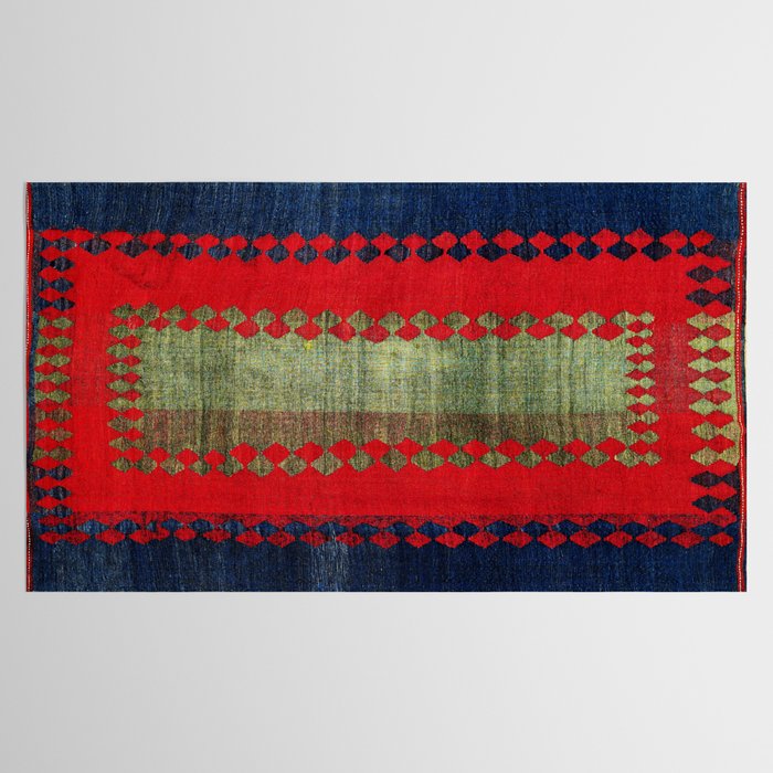 Azeri Shadda  Azerbaijan South Caucasus Plainweave Print Tablecloth Gallery Image 2