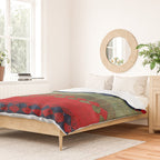 Azeri Shadda  Azerbaijan South Caucasus Plainweave Print Duvet Cover Gallery Image 2
