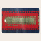 Azeri Shadda  Azerbaijan South Caucasus Plainweave Print Cutting Board Gallery Image 1
