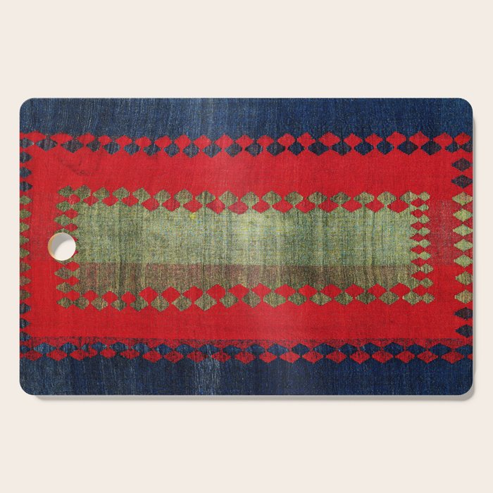 Azeri Shadda  Azerbaijan South Caucasus Plainweave Print Cutting Board Gallery Image 1