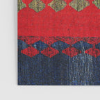 Azeri Shadda  Azerbaijan South Caucasus Plainweave Print Poster Gallery Image 3