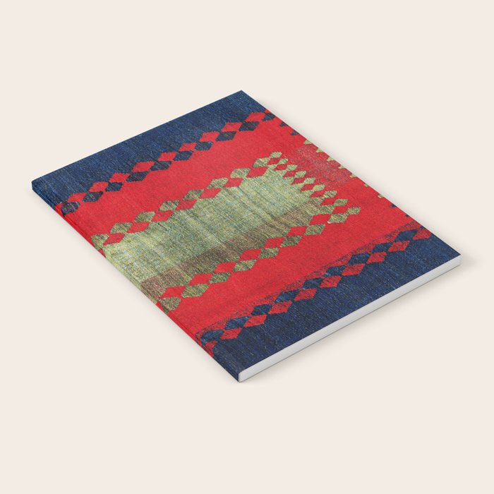 Azeri Shadda  Azerbaijan South Caucasus Plainweave Print Notebook Gallery Image 2
