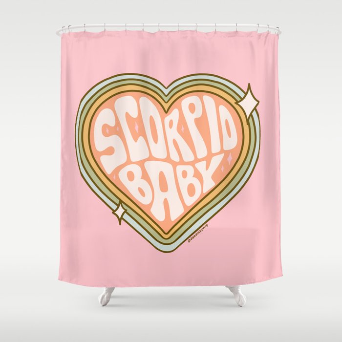 Scorpio Baby Shower Curtain Gallery Image 1