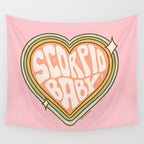 Scorpio Baby Wall Tapestry Gallery Image 4
