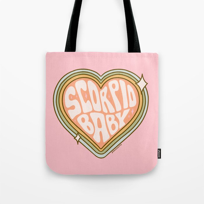 Scorpio Baby Tote Bag Gallery Image 1