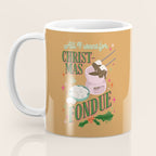 All I Want For Christmas is Fondue Coffee Mug Gallery Image 3