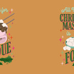 All I Want For Christmas is Fondue Coffee Mug Gallery Image 2