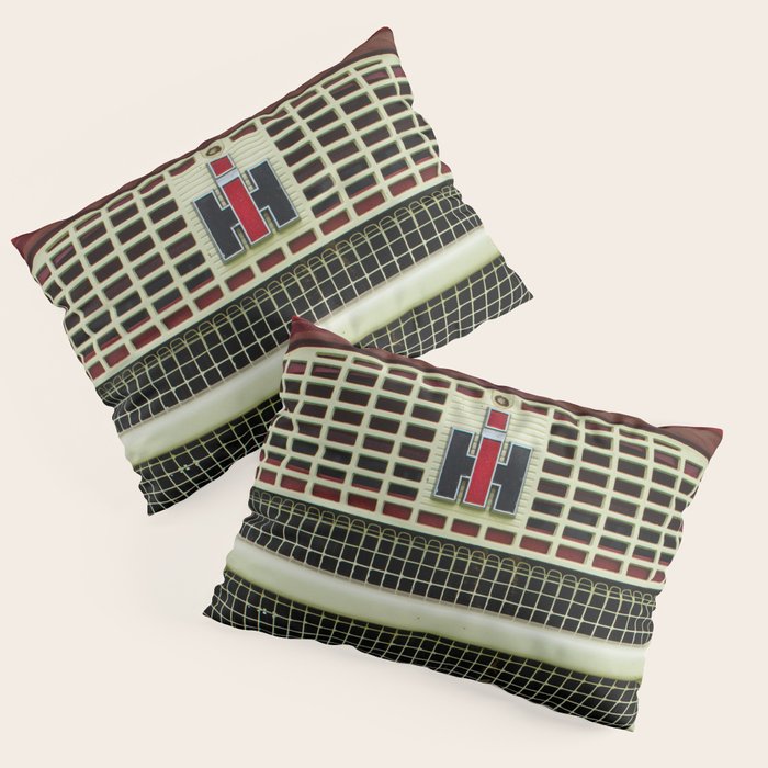 International Grill Red Tractor Front  Pillow Sham Gallery Image 3