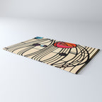 Charles Rennie Mackintosh window Rug Gallery Image 3