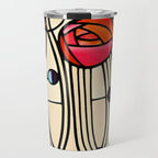 Charles Rennie Mackintosh window Travel Mug Gallery Image 1