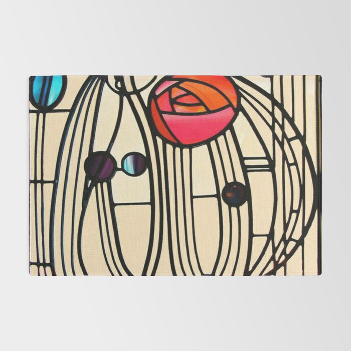Charles Rennie Mackintosh window Rug Gallery Image 2