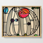 Charles Rennie Mackintosh window Serving Tray Gallery Image 1
