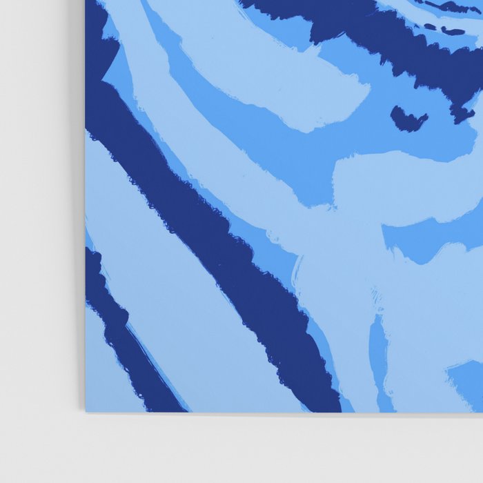 Tiger Blue & Pink Poster Gallery Image 3