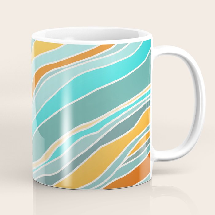 Abstract Sunset Landscape II Coffee Mug Gallery Image 1