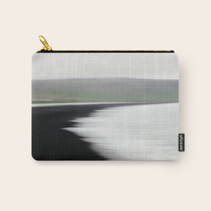 Ocean Waves in Iceland - Abstract Landscape Photography Carry All Pouch Gallery Image 1