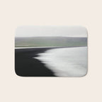 Ocean Waves in Iceland - Abstract Landscape Photography Bath Mat Gallery Image 1