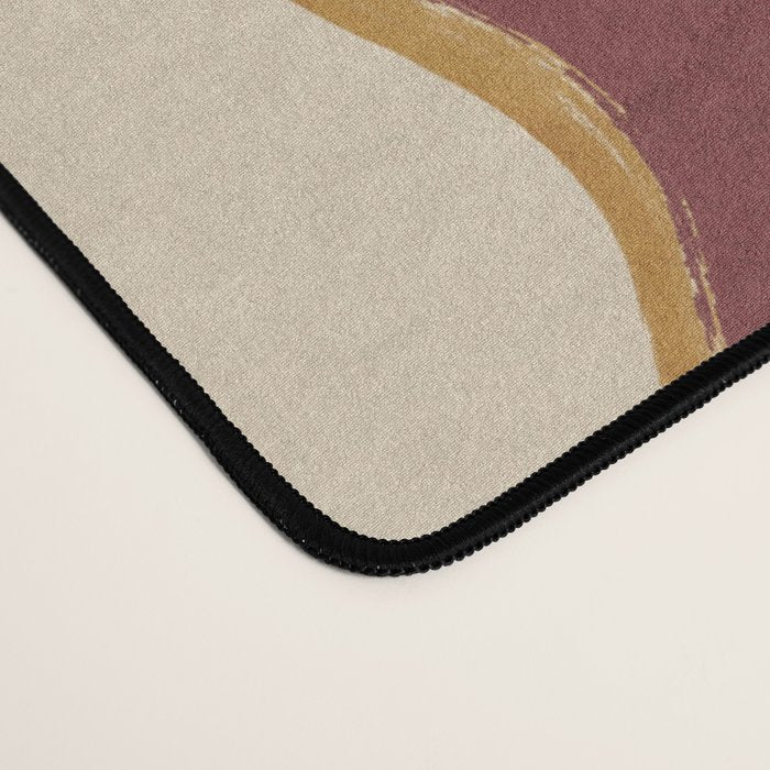 Modern Abstract Minimal Shapes 123 Desk Mat Gallery Image 4