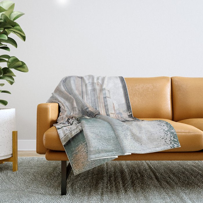 Chicago City Throw Blanket Gallery Image 1