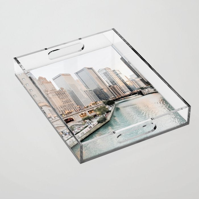 Chicago City Acrylic Tray Gallery Image 1
