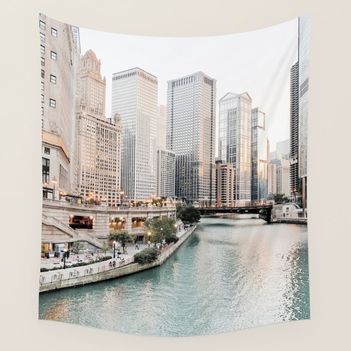 Chicago City Wall Tapestry Gallery Image 1