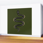 Minimal Snake XXXVI Wall Mural Gallery Image 2
