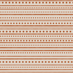 Bamako Textured Striped and Dotted Pattern in Putty and Clay Coffee Mug Gallery Image 2