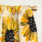 Sunflowers IV Window Curtain Gallery Image 2