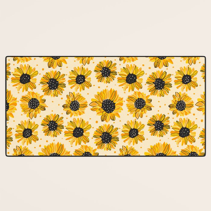 Sunflowers IV Desk Mat Gallery Image 3