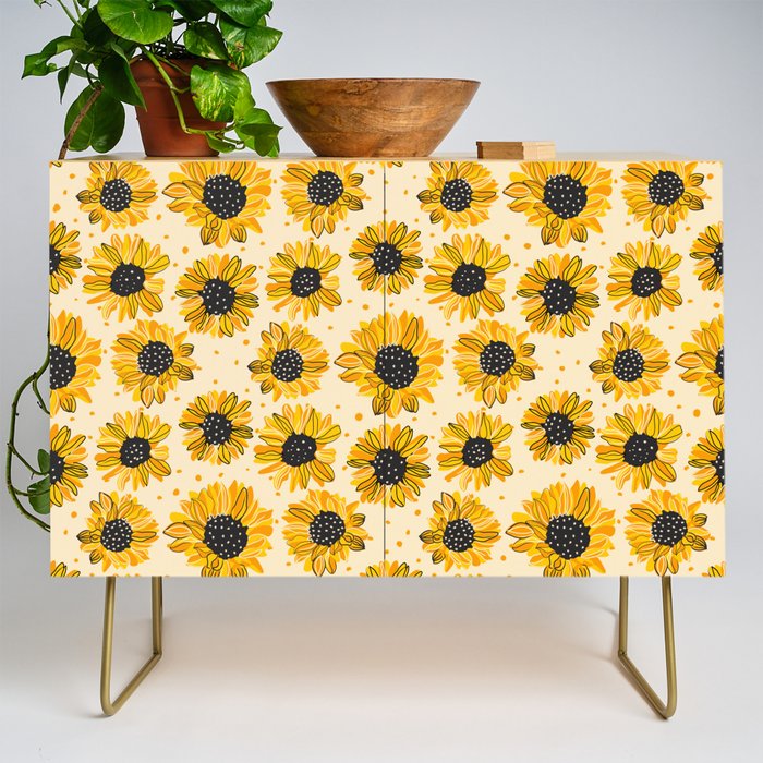 Sunflowers IV Credenza Gallery Image 1