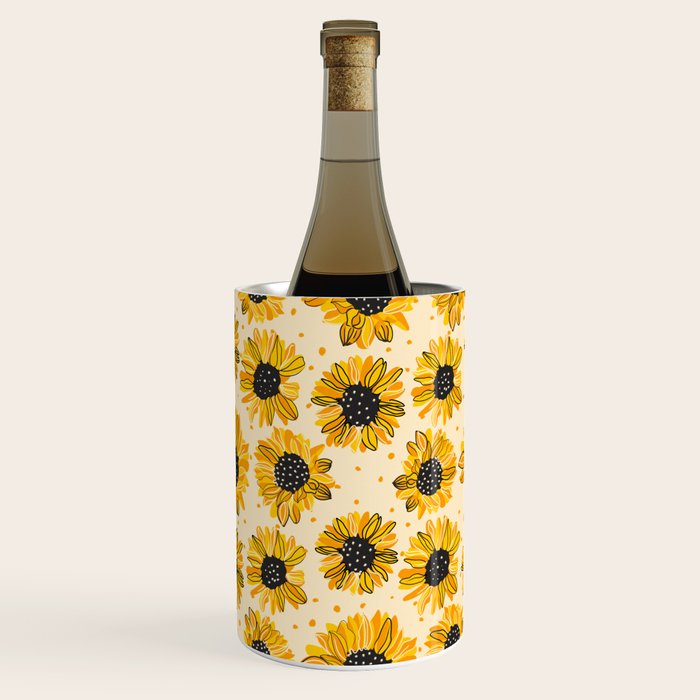 Sunflowers IV Wine Chiller Gallery Image 2