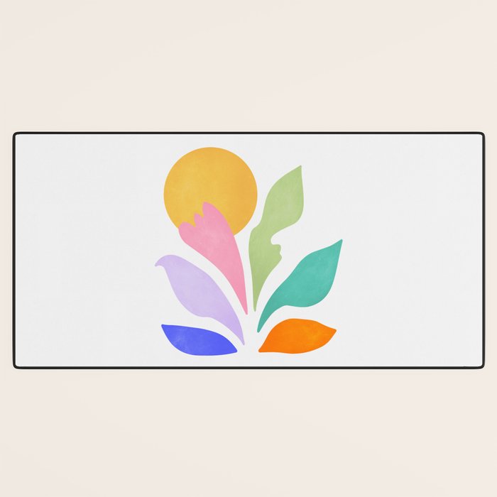 Sun & Leaves: Matisse Pastel Series 04 Desk Mat Gallery Image 3