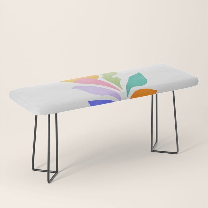 Sun & Leaves: Matisse Pastel Series 04 Bench Gallery Image 1