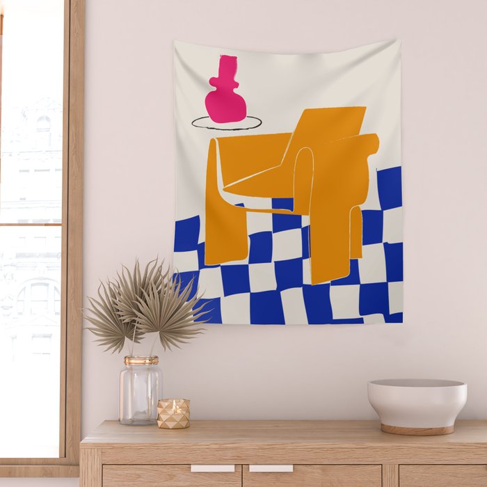 Chair Wall Tapestry Gallery Image 2